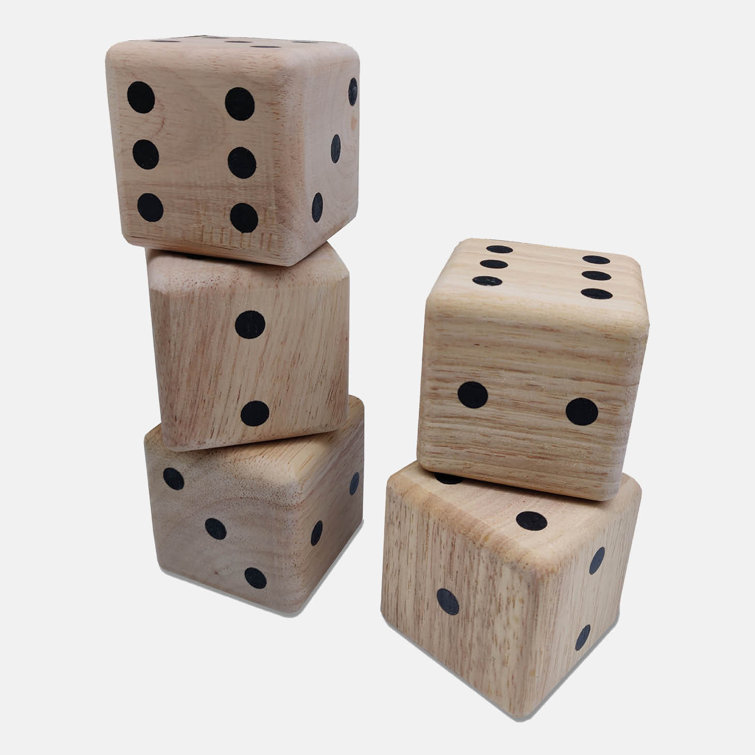 Robert Frederick Carnival Games Giant Dice Garden Game Wayfair.co.uk